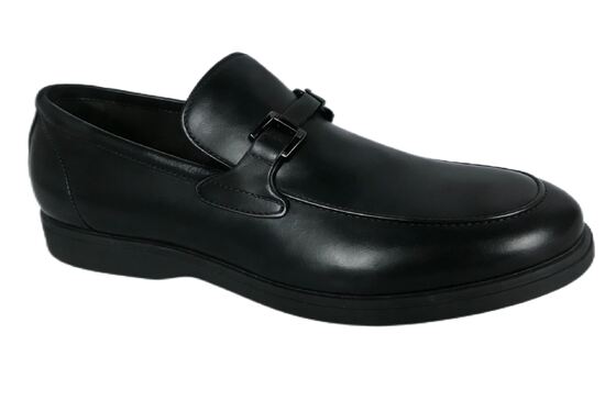 Good price Men's Leather Loafers, Casual Dress Shoes with Buckle Detail online