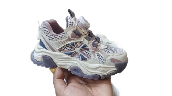 Good price Kids Chunky Dad Sneakers Casual Breathable Mesh Platform Sports Shoes online