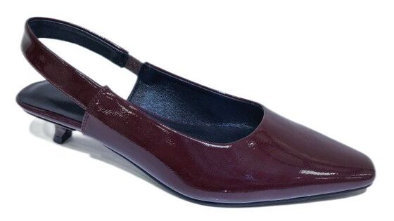 Good price Women Pointed Toe Slingback Flat Pumps Ladies Block Leather Adjustable Buckle Mary Jane Dress Shoes For Daily Office online