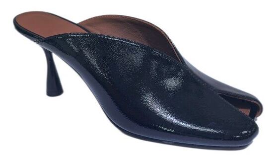 Good price Women Peep Toe Mules Stiletto High Heels Slip On Slipper Heels For Party Club Daily Wear online