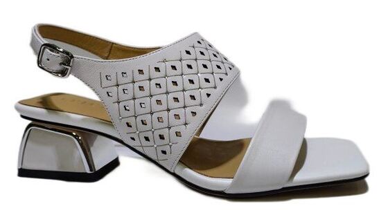 Good price Women Slingback Heel Sandals, Square Open Toe Block Heel Ankle Buckle Summer Dress Shoes online