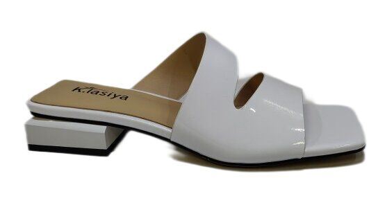 Good price Women's Leather Slide Mule Sandals online
